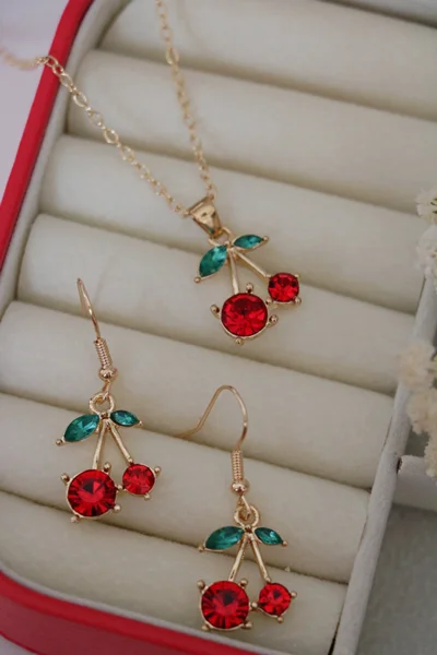 گردنبند گیلاسی🍒