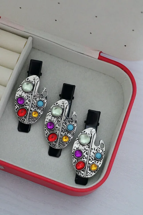 گیره مو پالت نقاشی🎨