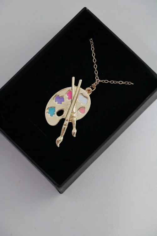 گردنبند پالت نقاشی